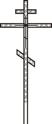 Крест узорный 6